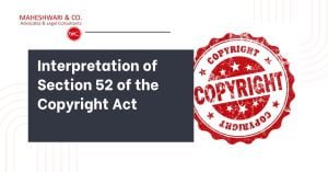 Interpretation of Section 52 of the Copyright Act
