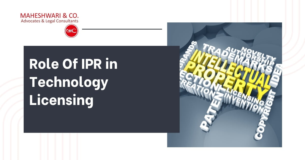 Role Of IPR in Technology Licensing (1)