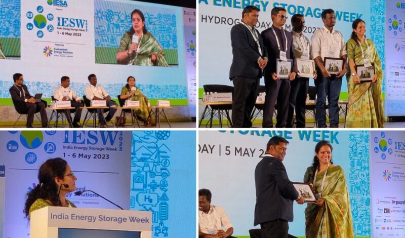 Green Hydrogen Day session at the India Energy Storage Week 2023
