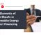 Key Elements of Term Sheets in Renewable Energy Project Financing