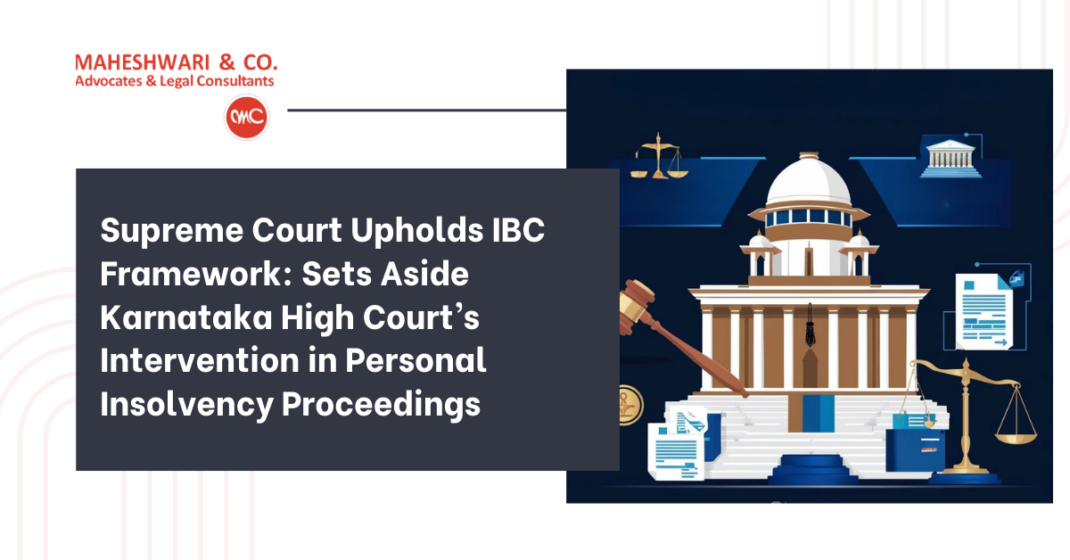 Supreme Court on Personal Insolvency & IBC Proceedings for Guarantors