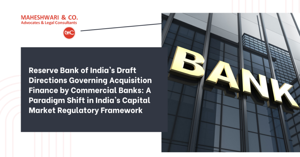 Draft Directions RBI Acquisition Finance Guidelines 2025 Explained
