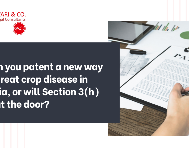 Patent Crop Disease Treatment in India