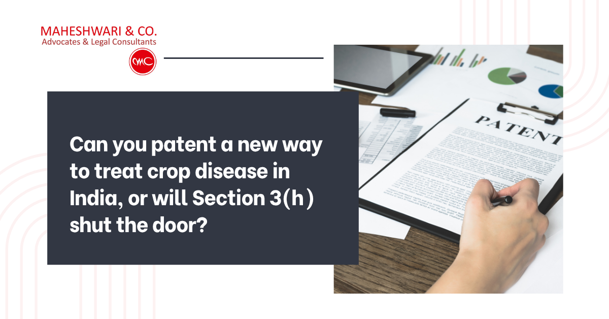 Patent Crop Disease Treatment in India