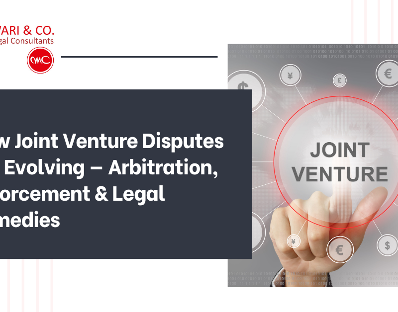 Joint Venture Disputes