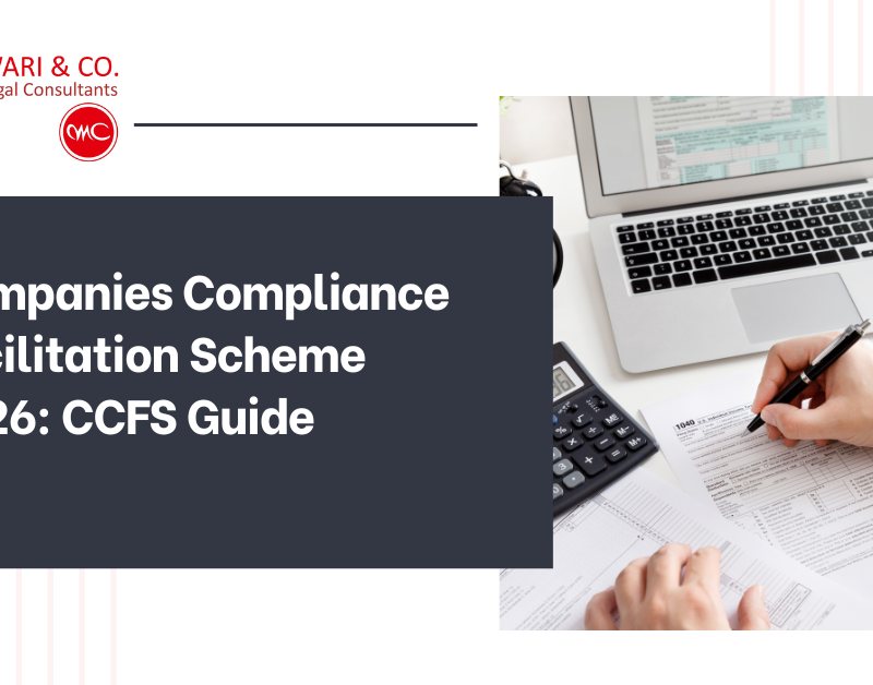 Companies Compliance Facilitation Scheme 2026 CCFS MCA reduced fees forms deadline