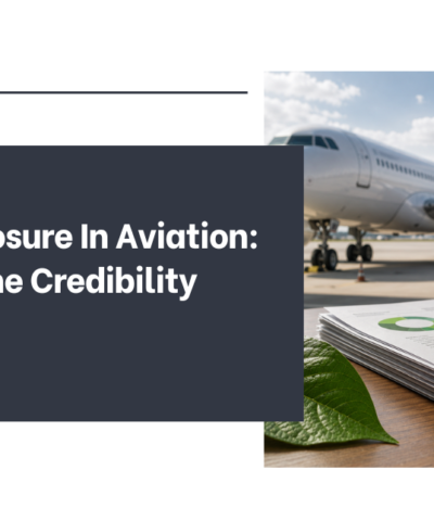 ESG Disclosure In Aviation: Closing The Credibility GAP