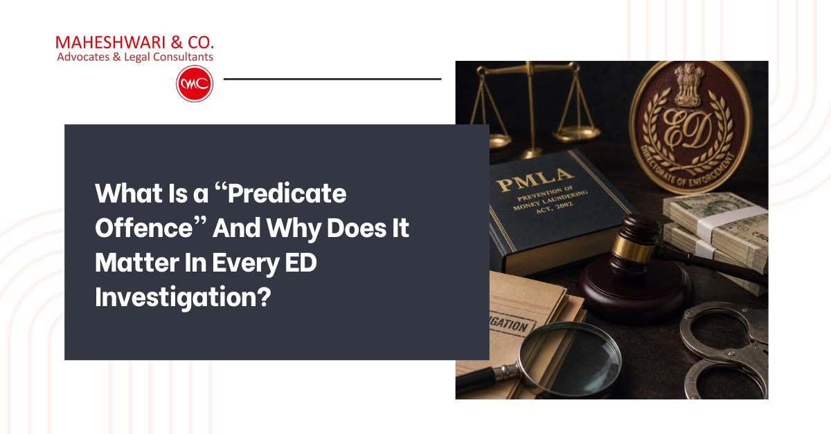 Predicate Offence Under PMLA