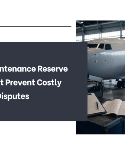 Aircraft Maintenance Reserve Clauses That Prevent Costly Redelivery Disputes
