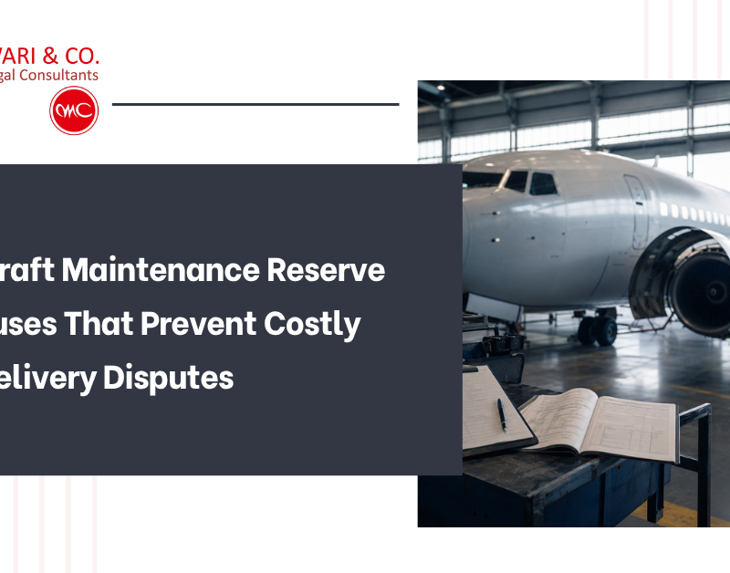 Aircraft Maintenance Reserve Clauses