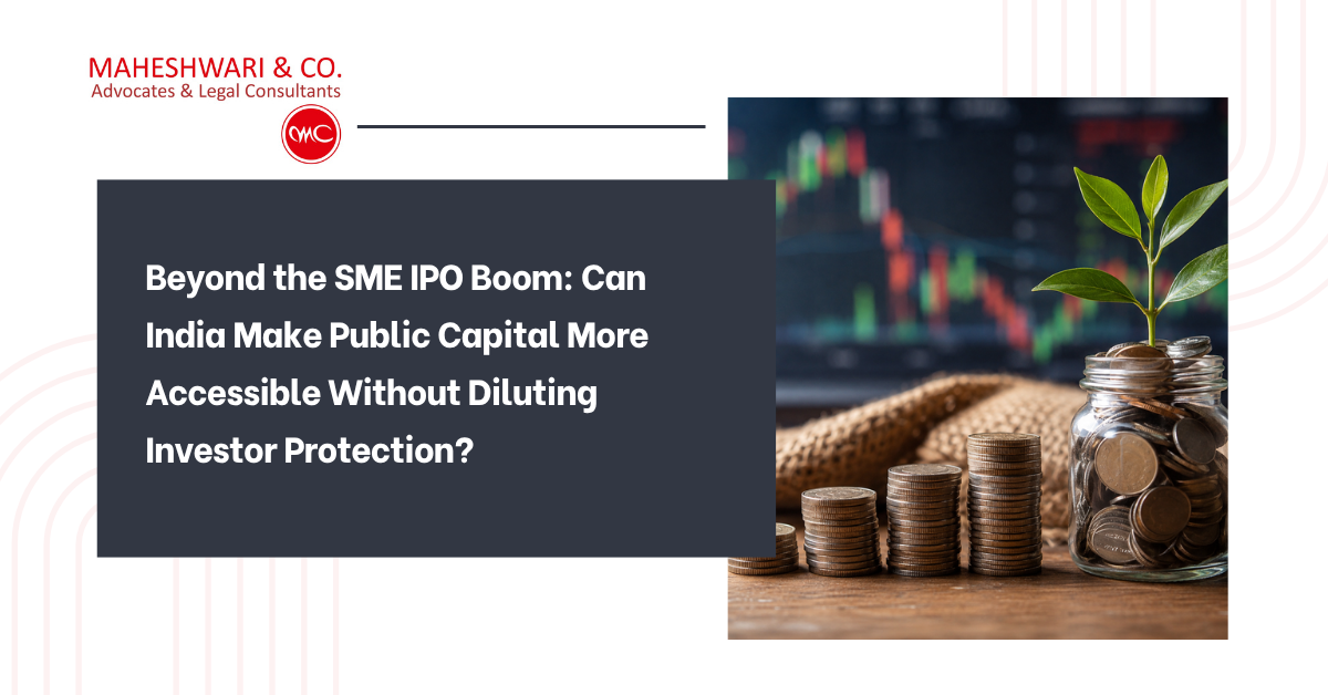 SME IPO Reform: Access, Growth and Investor Protection