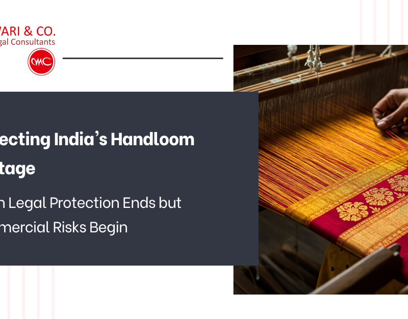 Geographical indication protection India handloom Banarasi Pochampally Kanchipuram saree