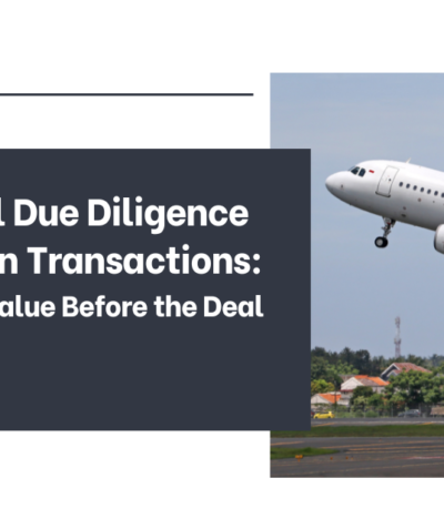 Technical Due Diligence in Aviation Transactions: Protecting Value Before the Deal Takes Off