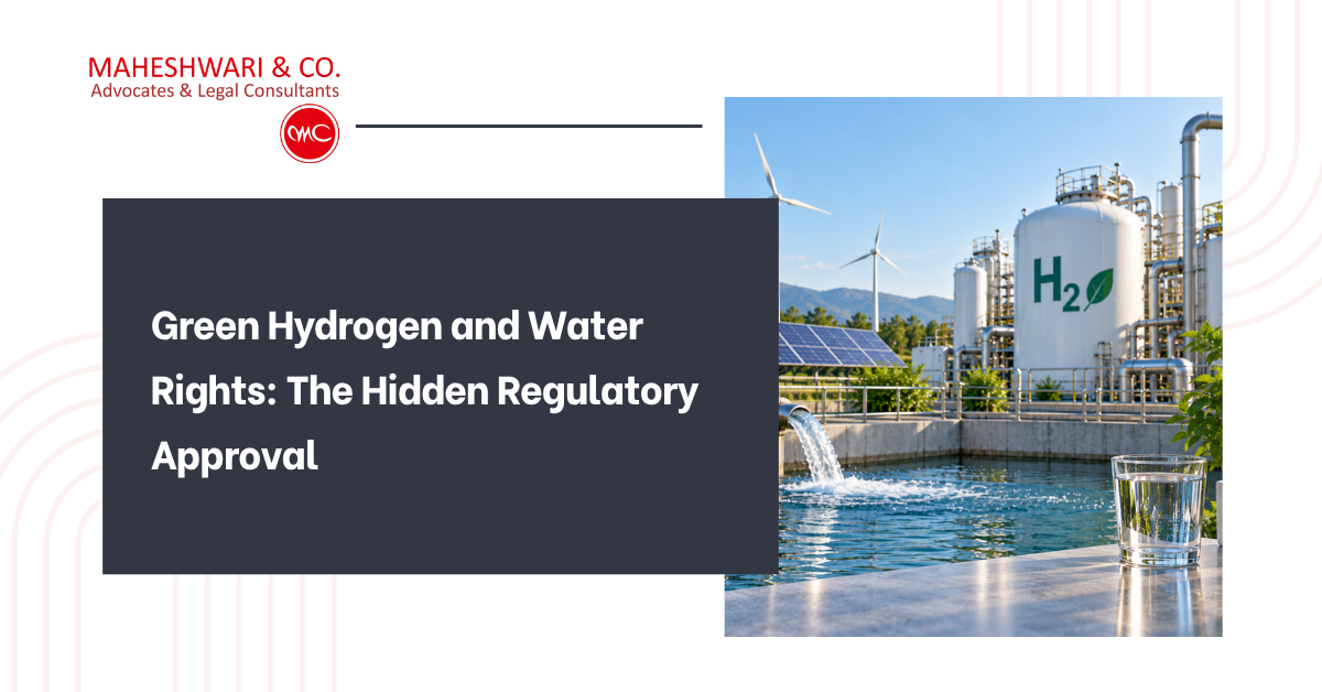 Green hydrogen water rights