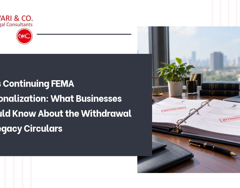 RBI withdraws FEMA circulars