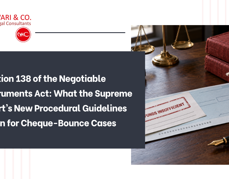 Section 138 NI Act