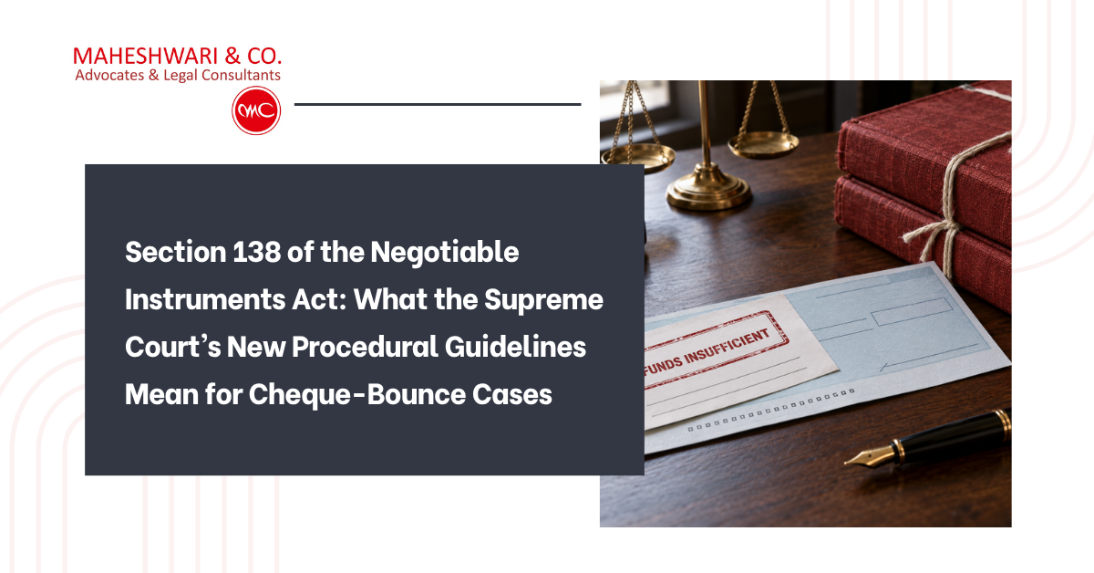 Section 138 NI Act