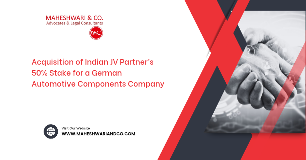 JV Stake Acquisition for German Automotive Company